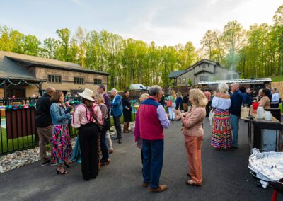 People having conversations