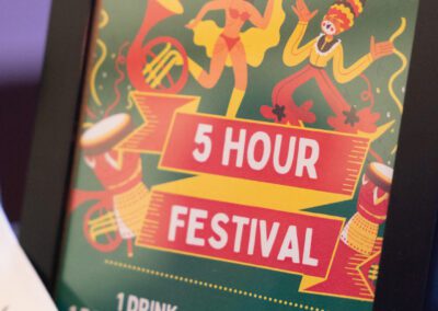 5 Hour Festival poster